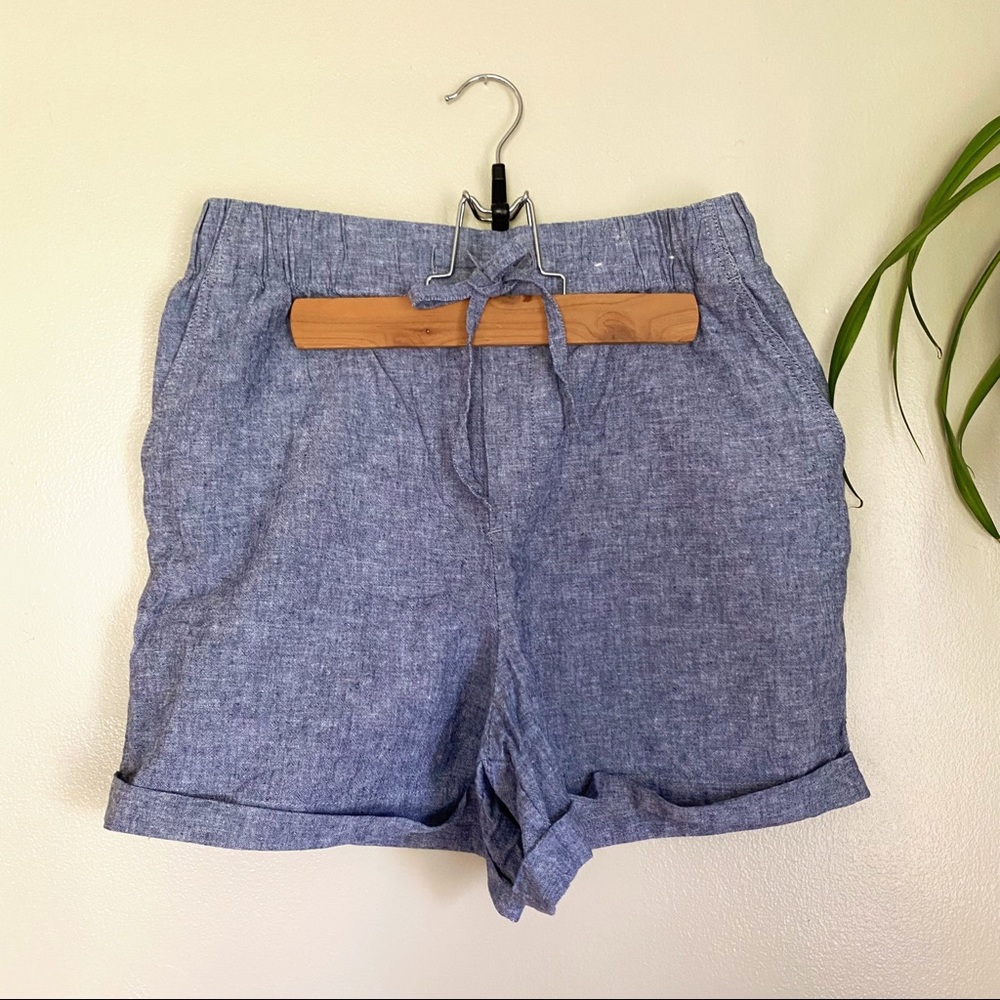 Uniqlo Linen Paperbag Shorts